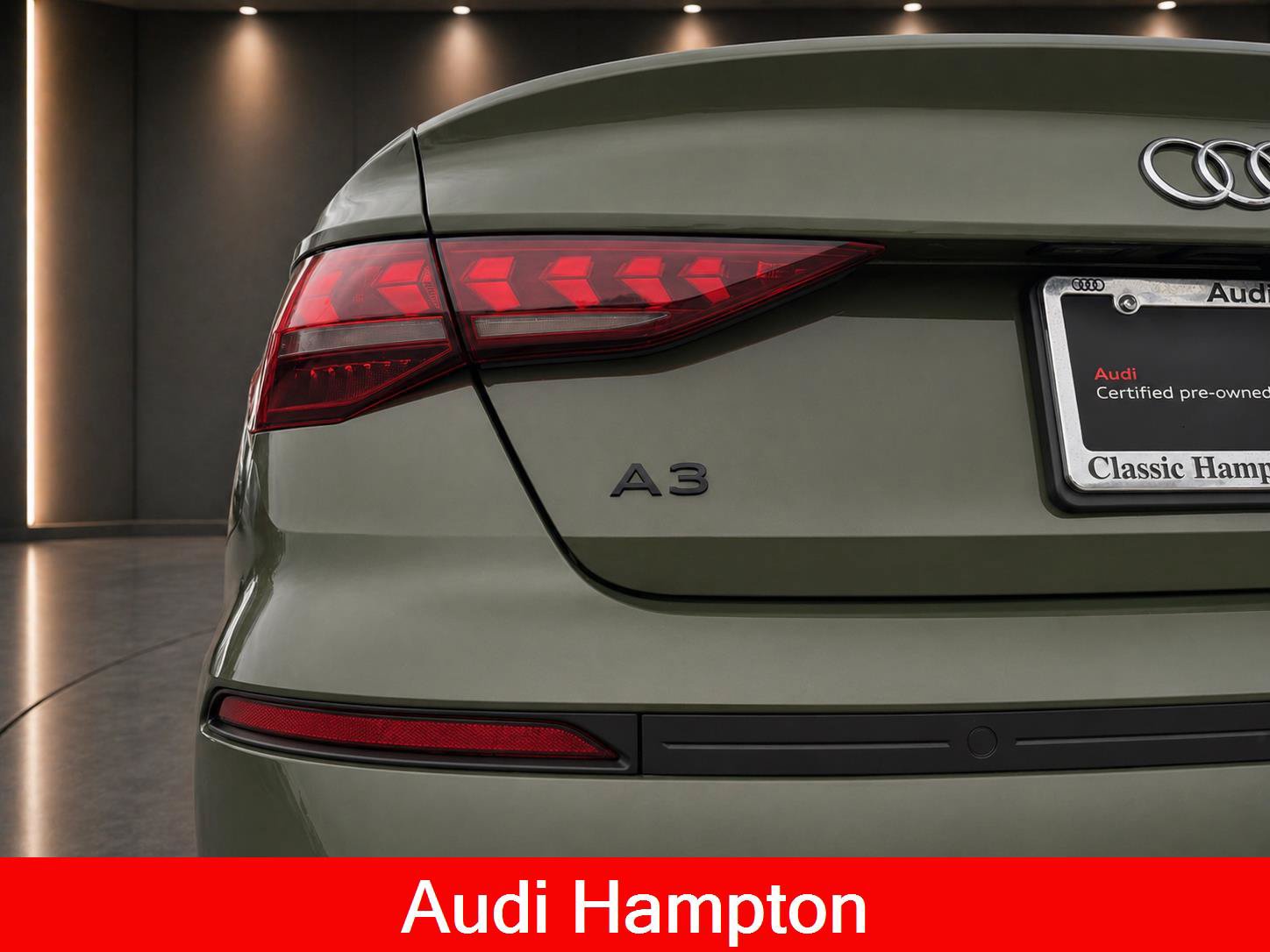 Certified 2025 Audi A3 2.0T Premium Plus w/ Premium Plus Package AWD/4WD image 2