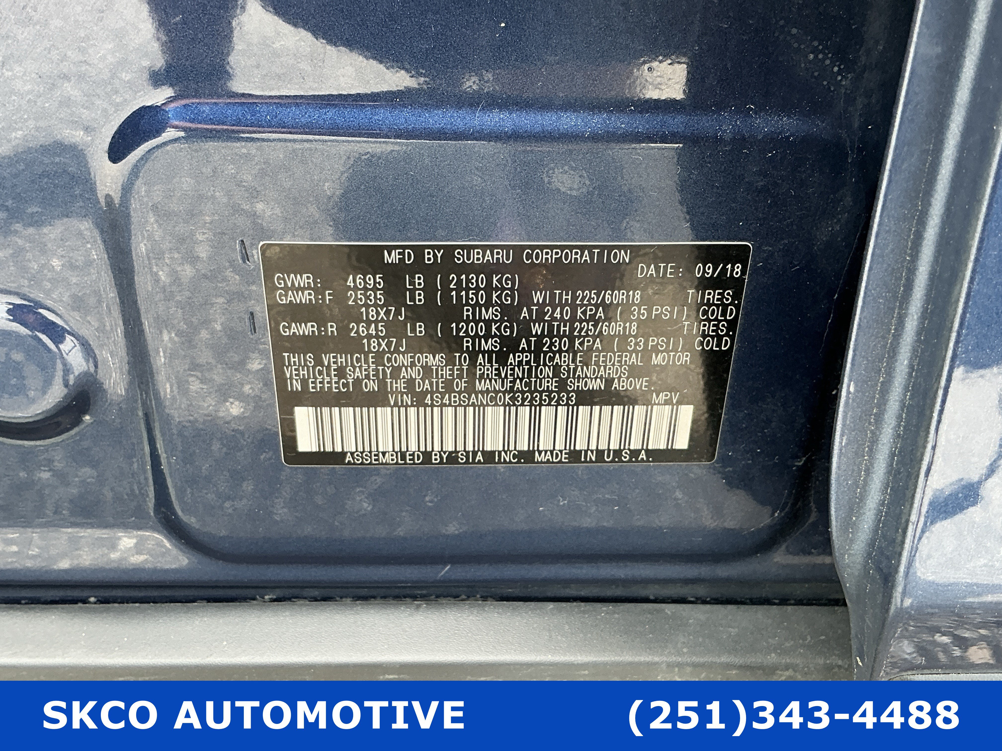 Used 2019 Subaru Outback 2.5i Limited AWD/4WD image 28