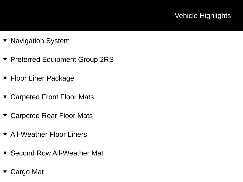 New 2027 Chevrolet Equinox RS w/ LPO, Floor Liner Package AWD/4WD image 3