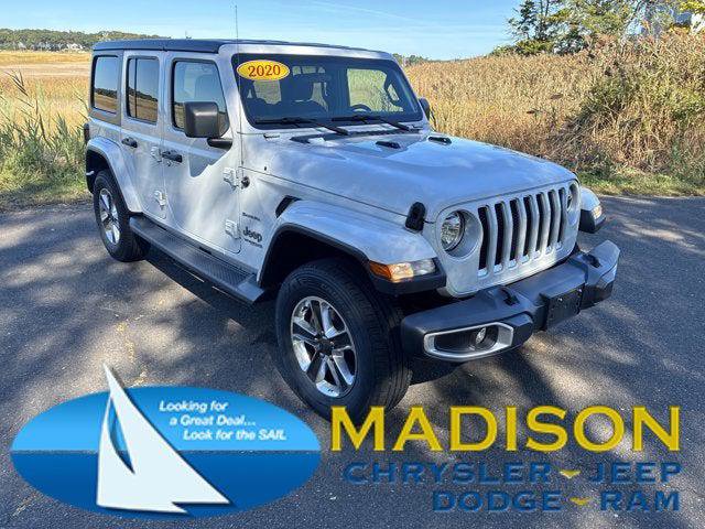 Certified 2020 Jeep Wrangler Unlimited Sahara w/ Cold Weather Group image 1