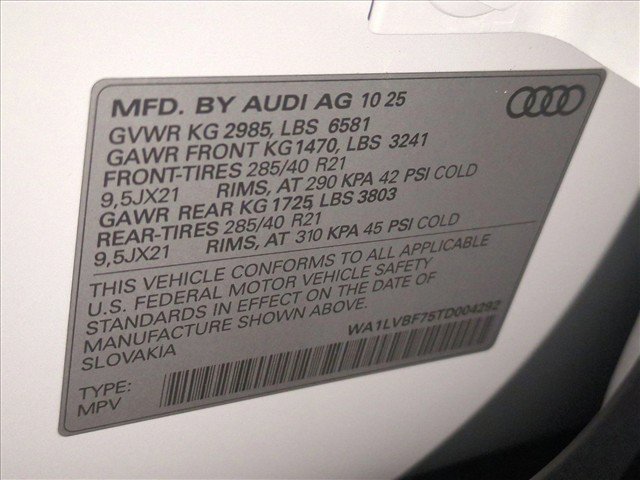 New 2026 Audi Q7 3.0T Premium Plus w/ Premium Plus Package AWD/4WD image 24