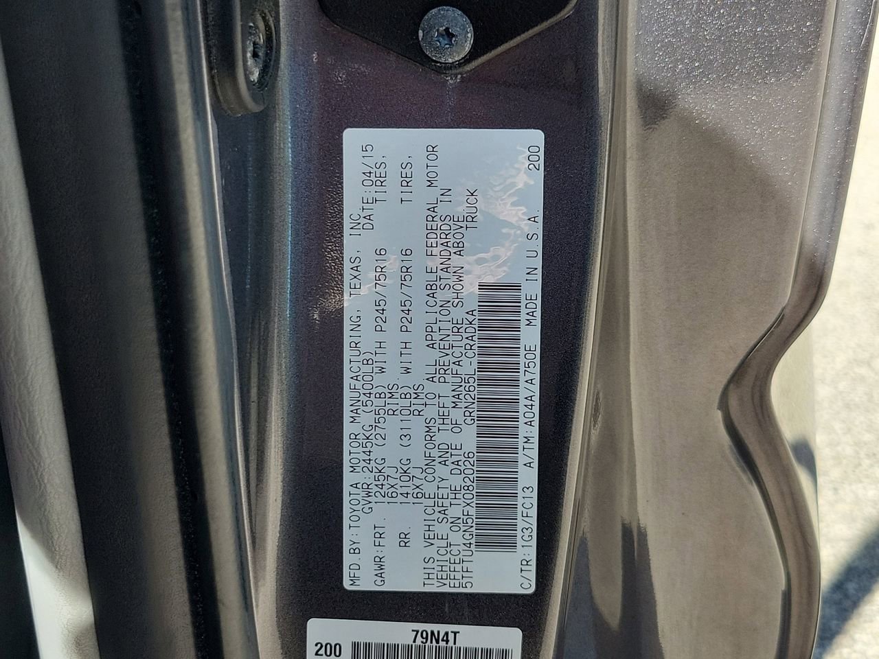 Used 2015 Toyota Tacoma PreRunner w/ SR5 Package image 26