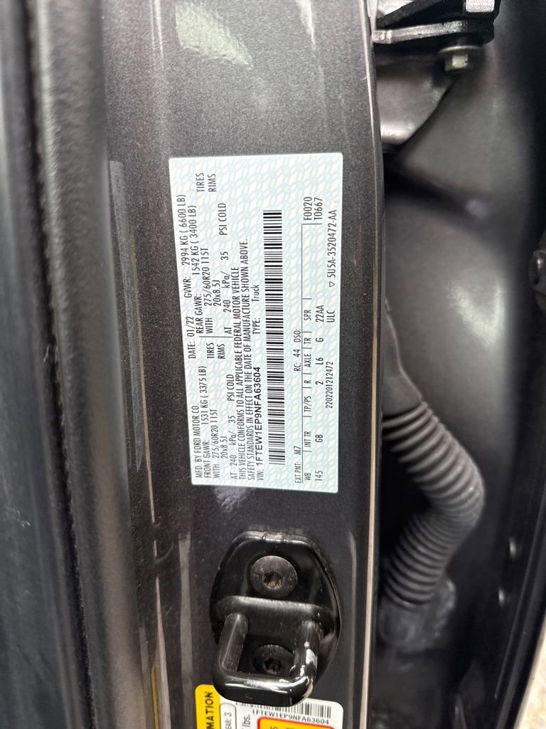 Used 2022 Ford F150 XL w/ STX Appearance Package AWD/4WD image 14