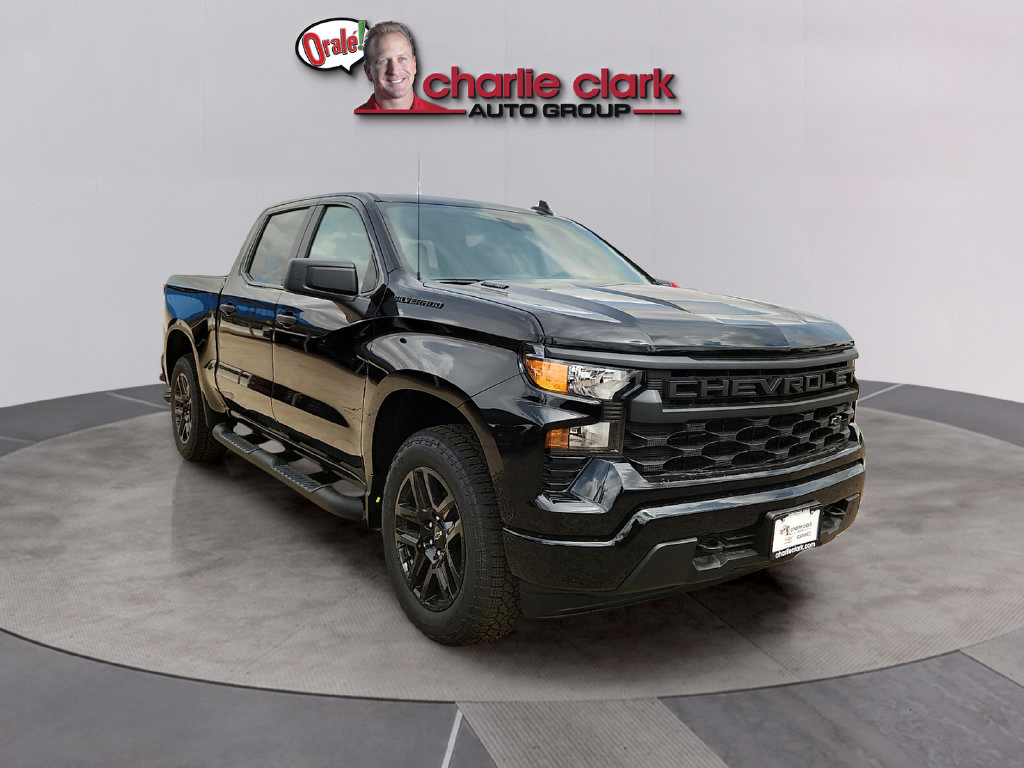 New 2026 Chevrolet Silverado 1500 Custom w/ Turbomax Blackout Package RWD image 7
