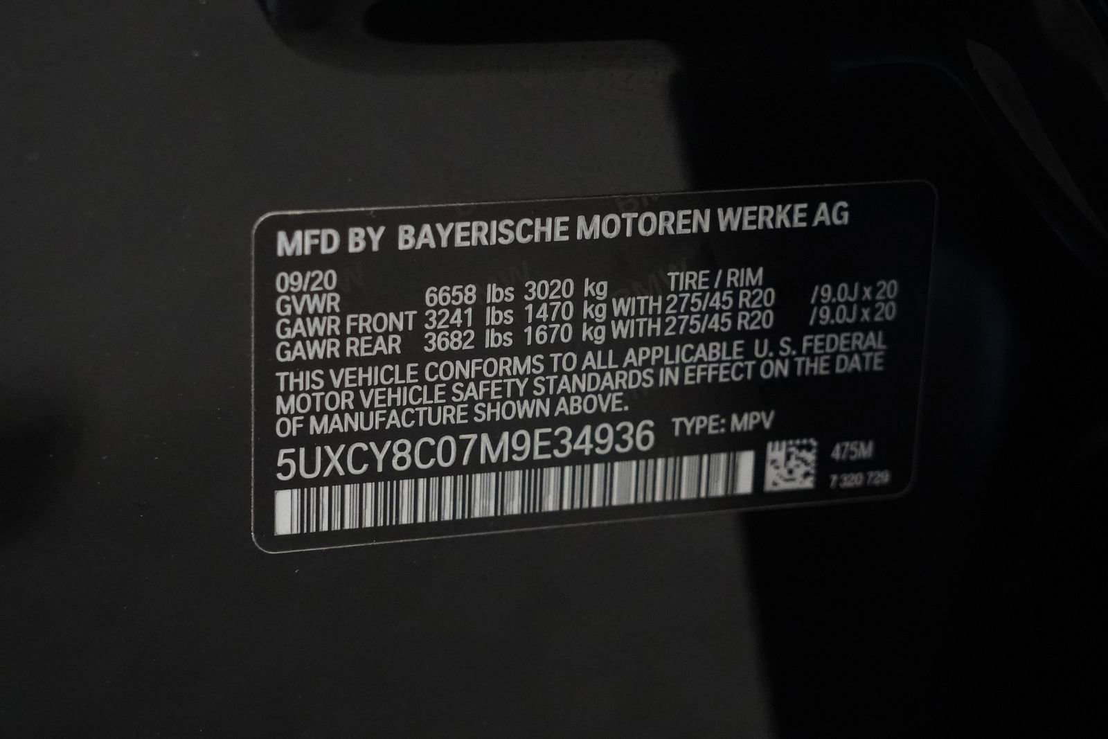 Used 2021 BMW X6 M50i w/ Executive Package image 34