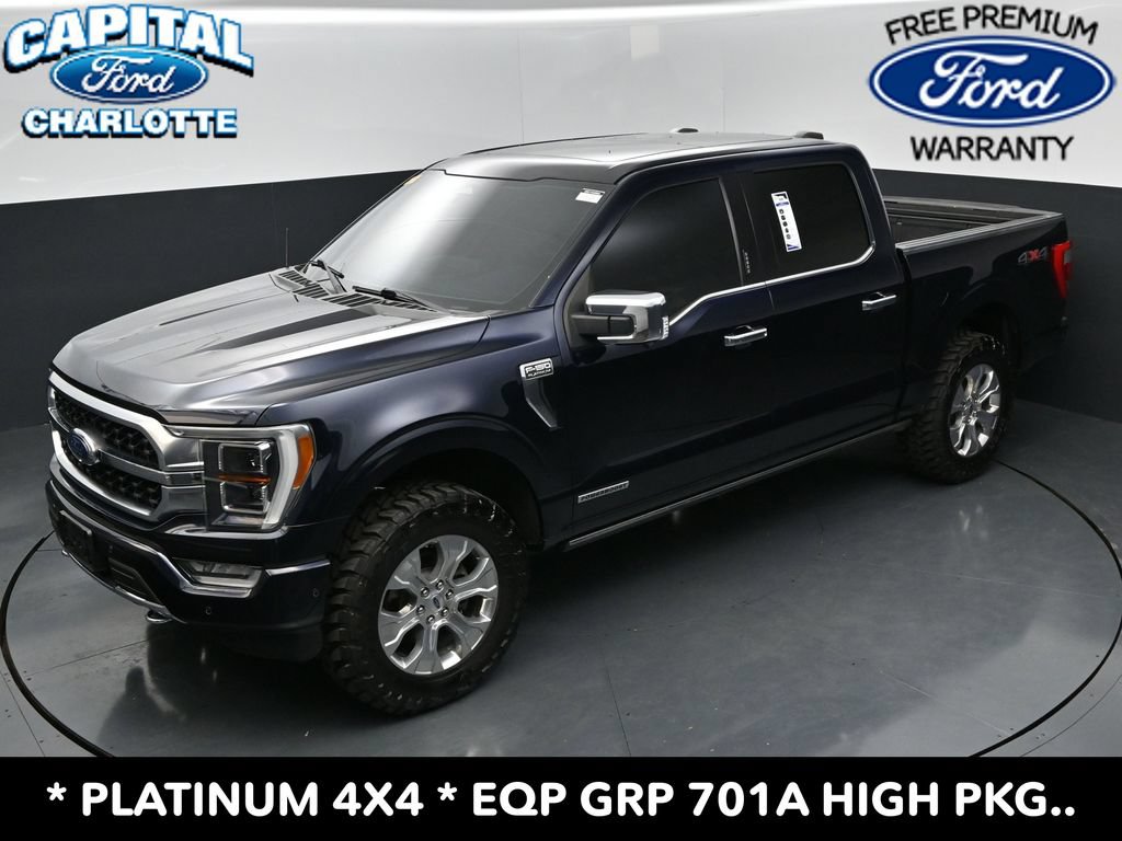 Used 2021 Ford F150 Platinum w/ Equipment Group 701A High AWD/4WD image 28