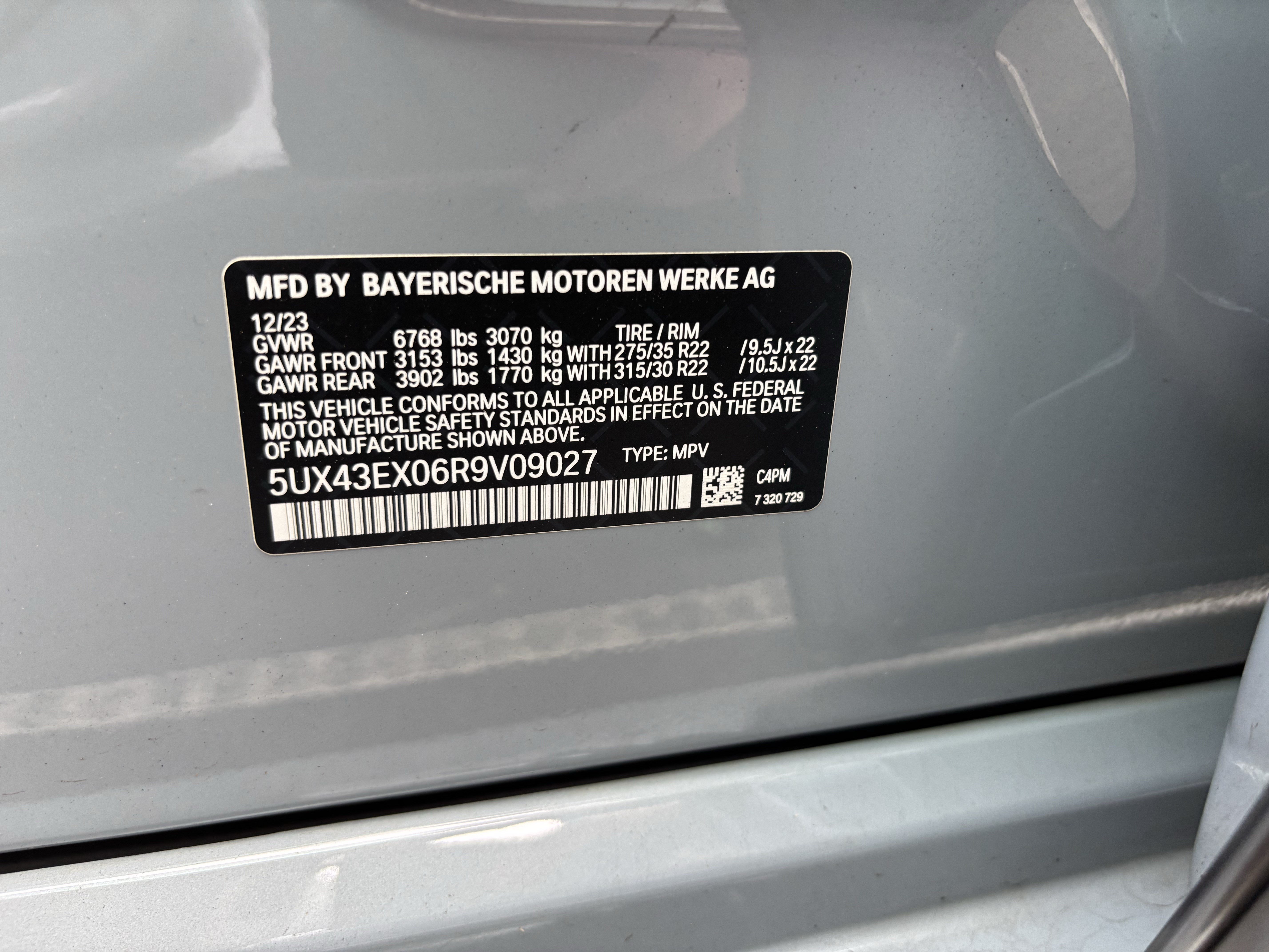 Used 2024 BMW X6 M60i AWD/4WD image 37