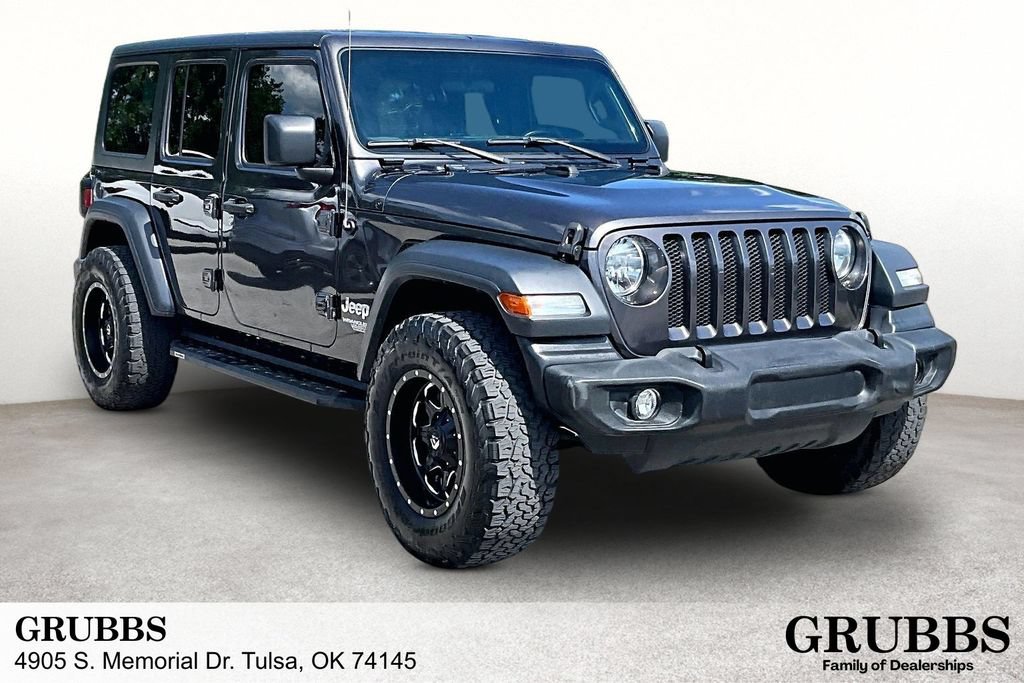 Used 2018 Jeep Wrangler Unlimited Sport S AWD/4WD image 1