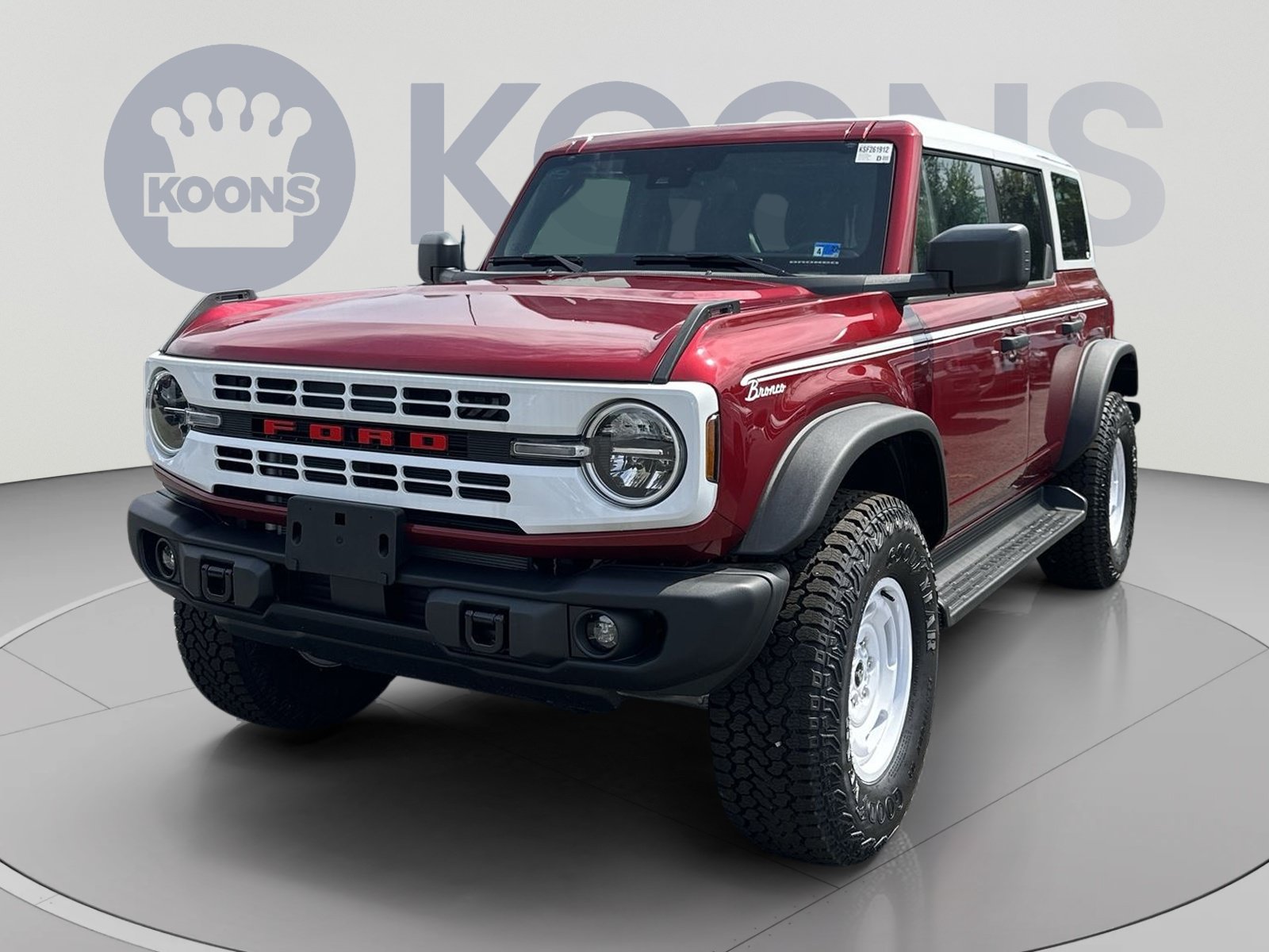 New 2026 Ford Bronco Heritage Edition