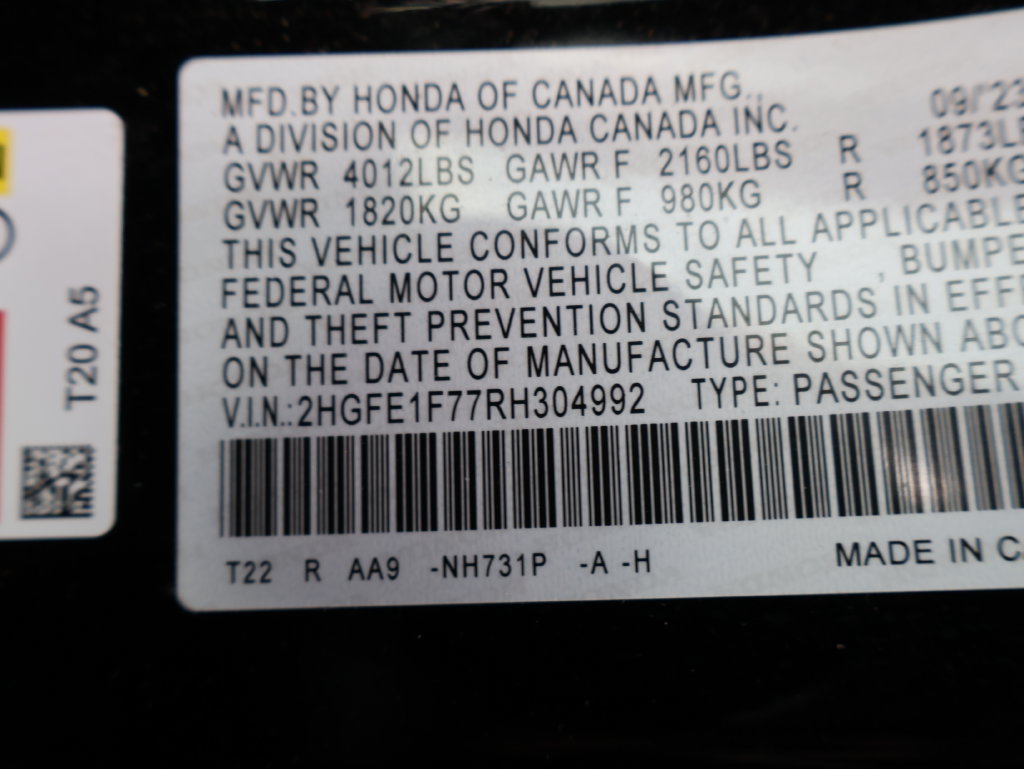 Used 2024 Honda Civic EX image 13