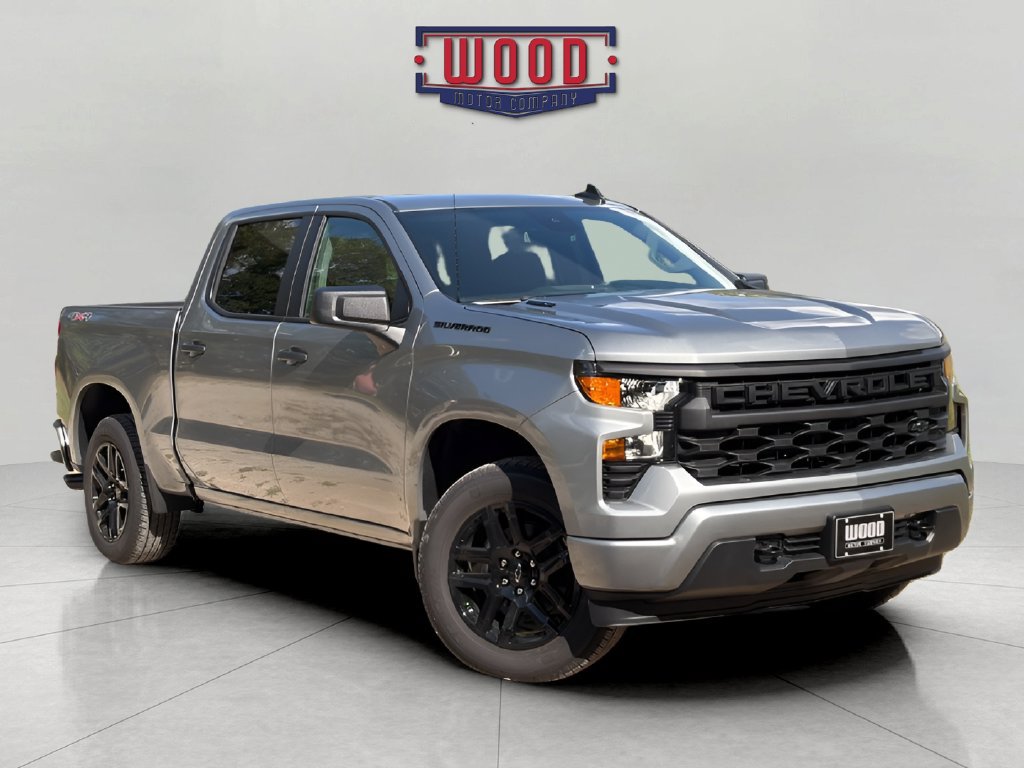 New 2026 Chevrolet Silverado 1500 Custom w/ LPO, Dark Essentials Package