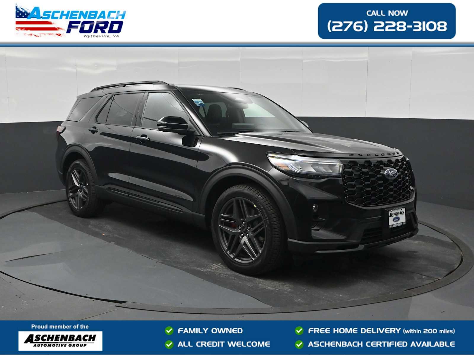 New 2026 Ford Explorer ST w/ Sun And Sound Package