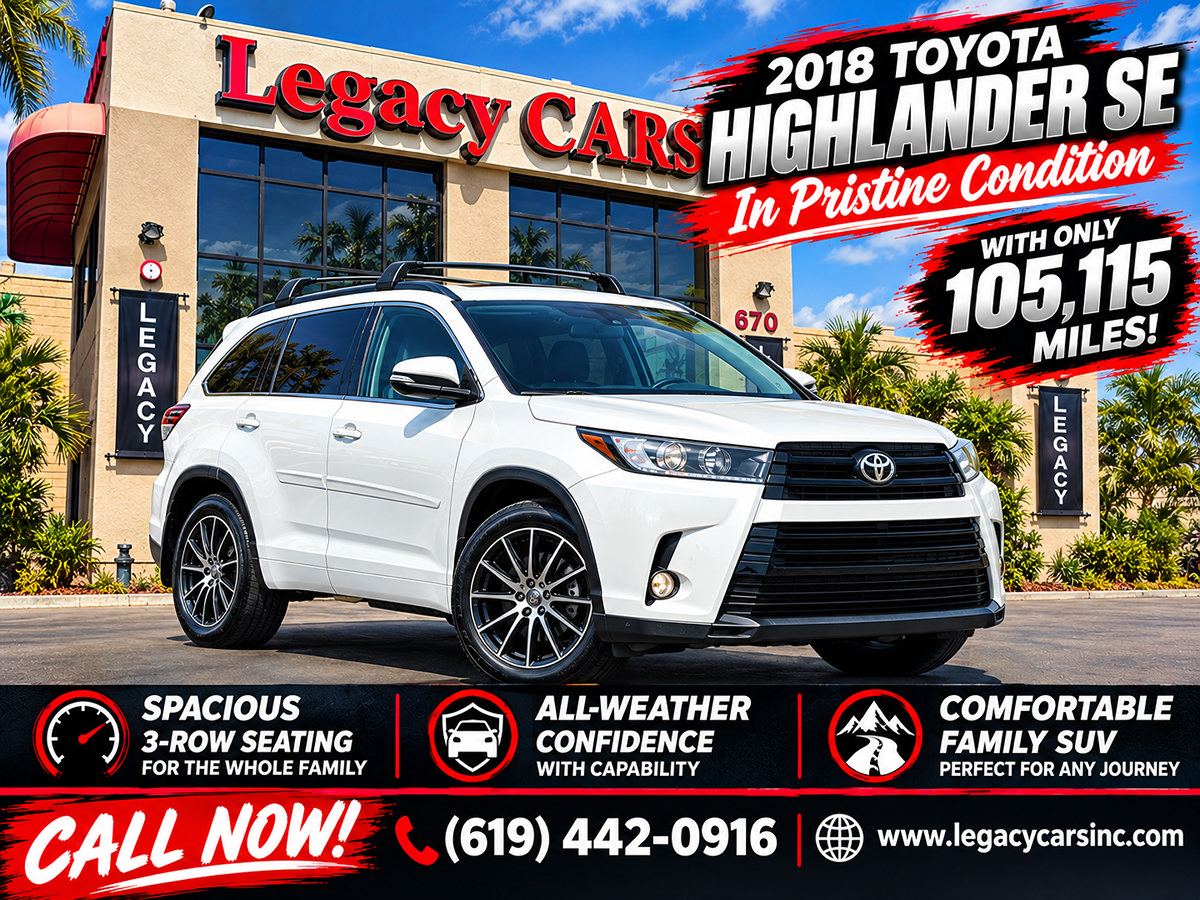 Used 2018 Toyota Highlander SE FWD image 2