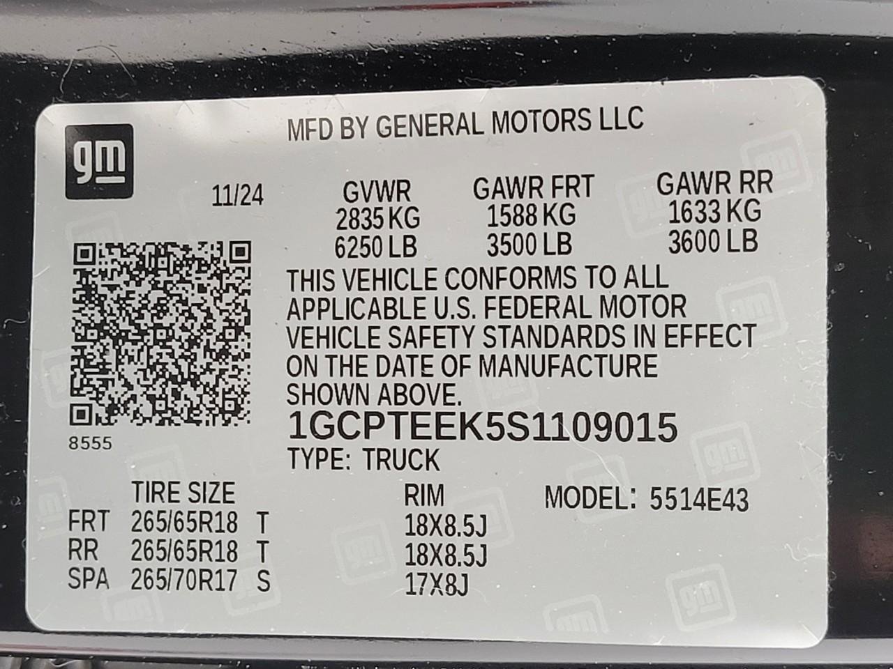 Certified 2025 Chevrolet Colorado Trail Boss AWD/4WD image 26