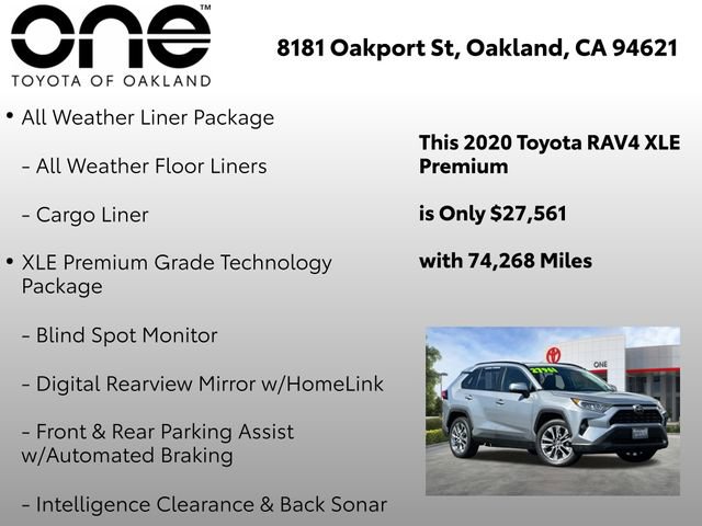 Used 2020 Toyota RAV4 XLE Premium FWD image 5