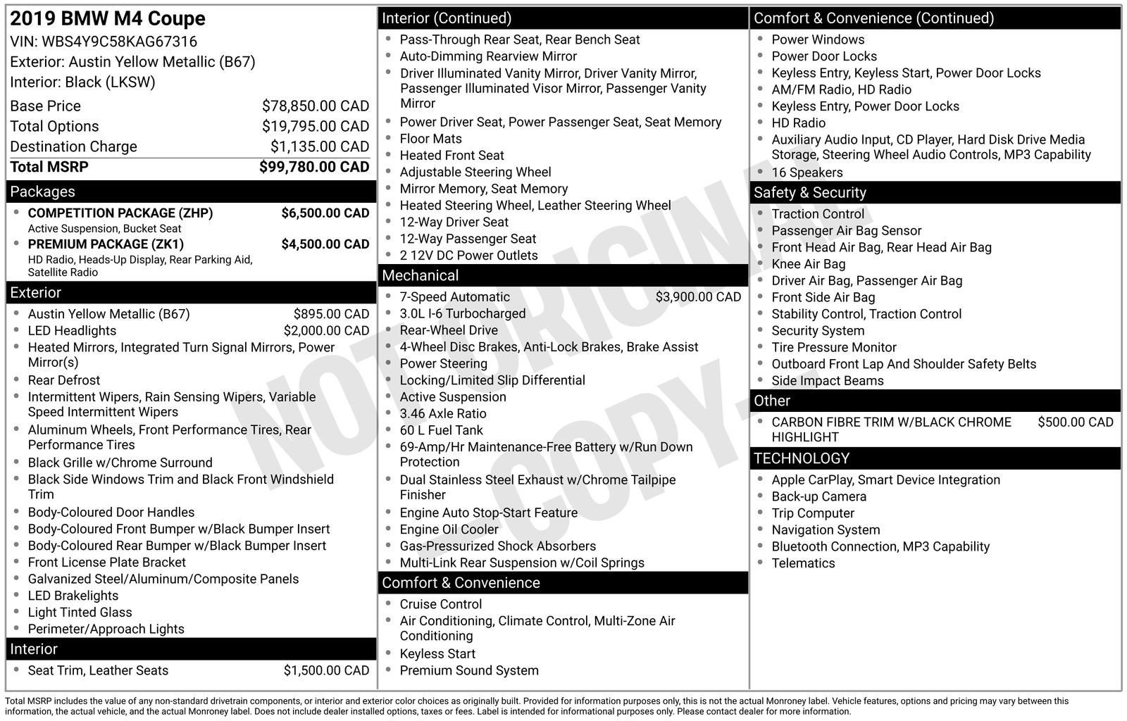 Used 2019 BMW M4 Coupe image 6
