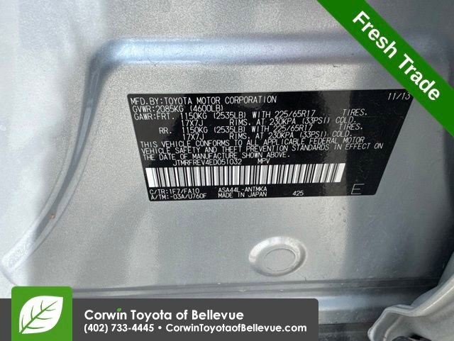 Used 2014 Toyota RAV4 XLE AWD/4WD image 16