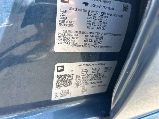 Certified 2024 Chevrolet Silverado 1500 LT AWD/4WD image 45