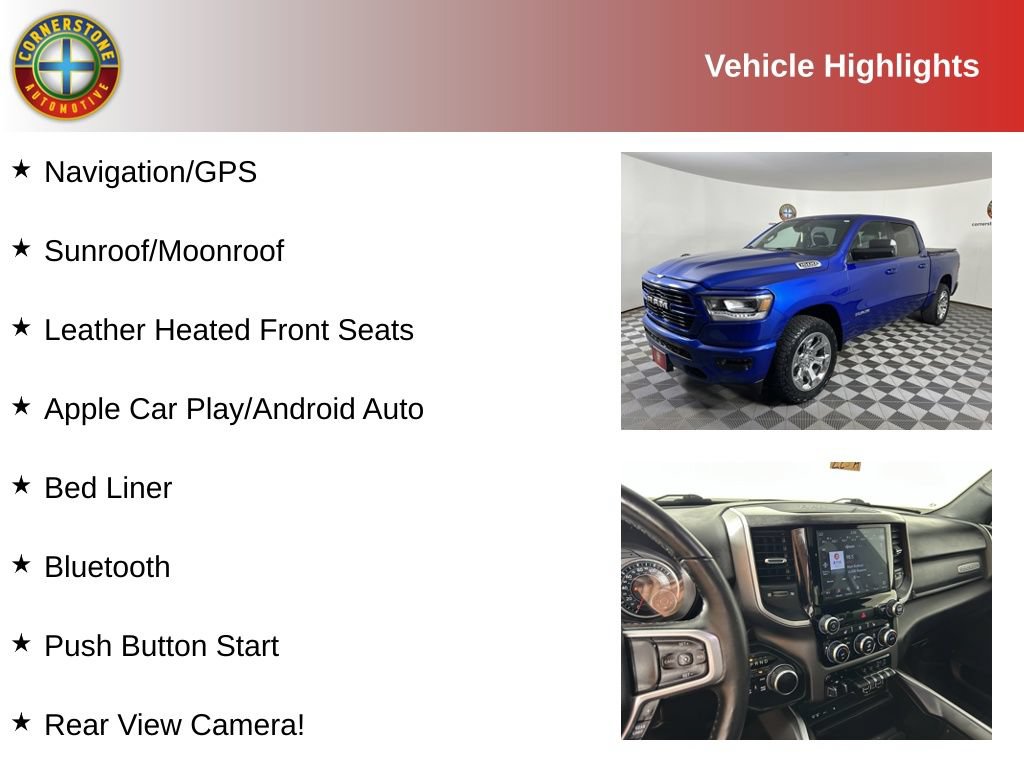 Used 2019 RAM 1500 Big Horn AWD/4WD image 2