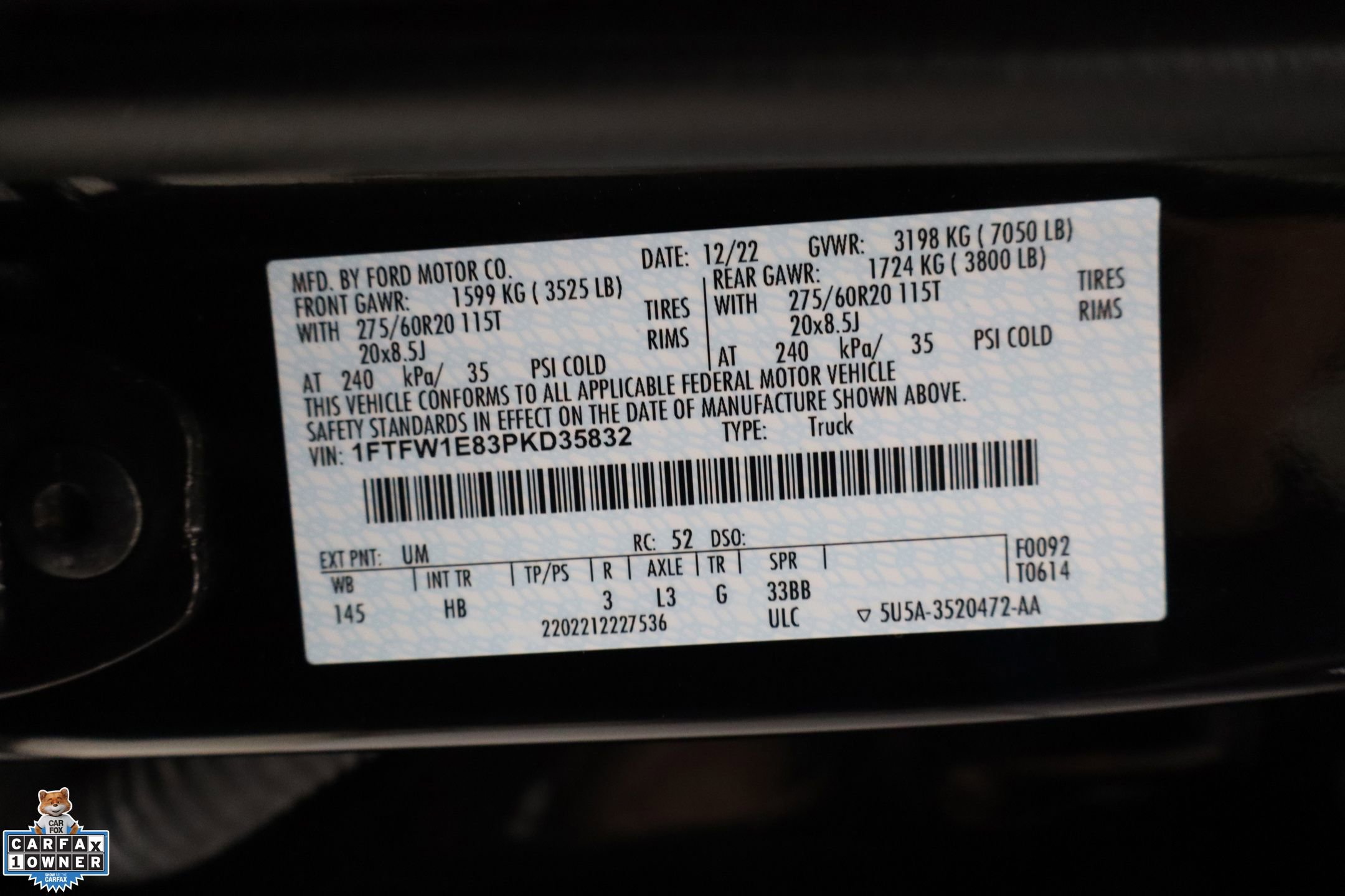 Certified 2023 Ford F150 Lariat AWD/4WD image 29