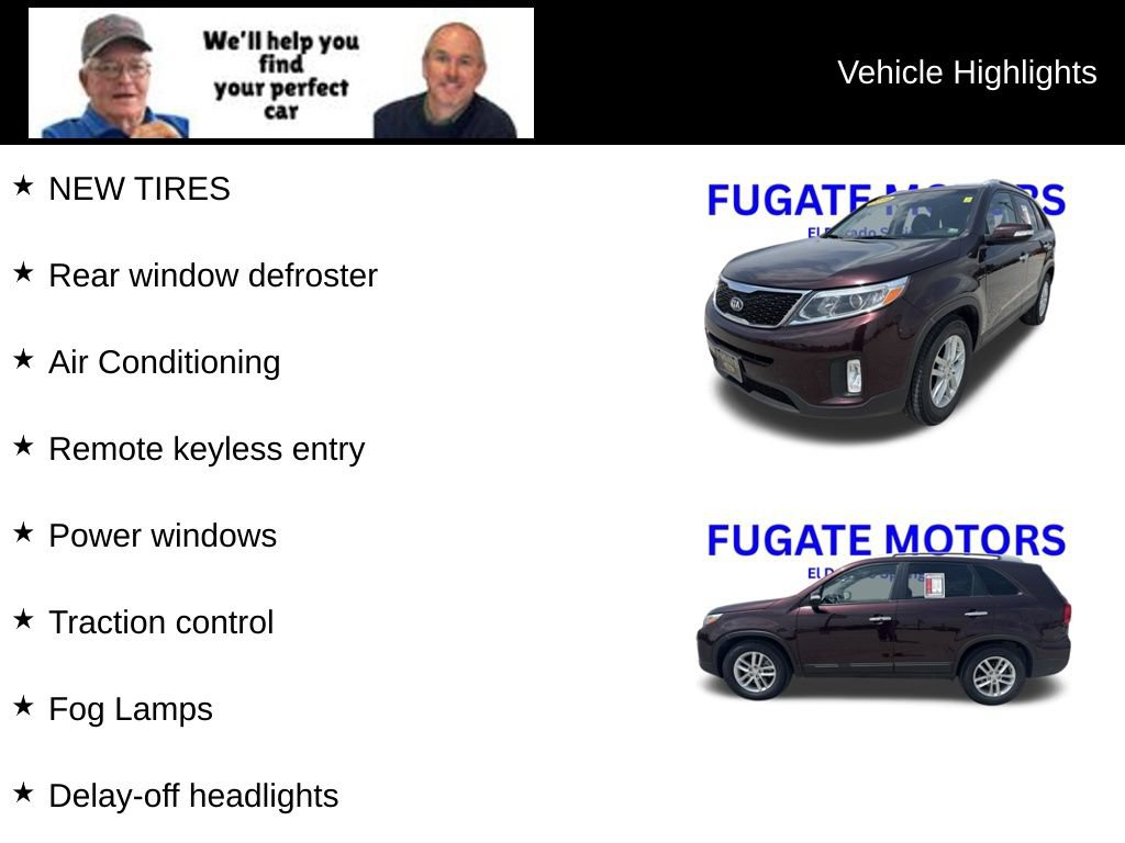 Used 2014 Kia Sorento LX FWD image 8