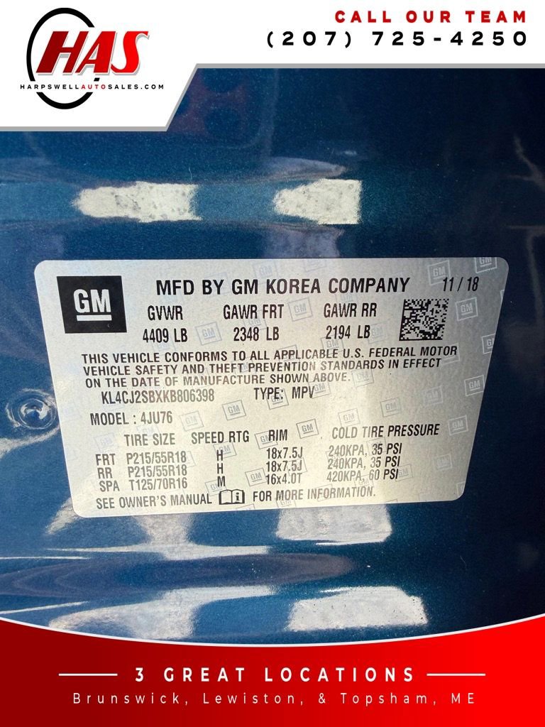 Used 2019 Buick Encore Sport Touring AWD/4WD image 16