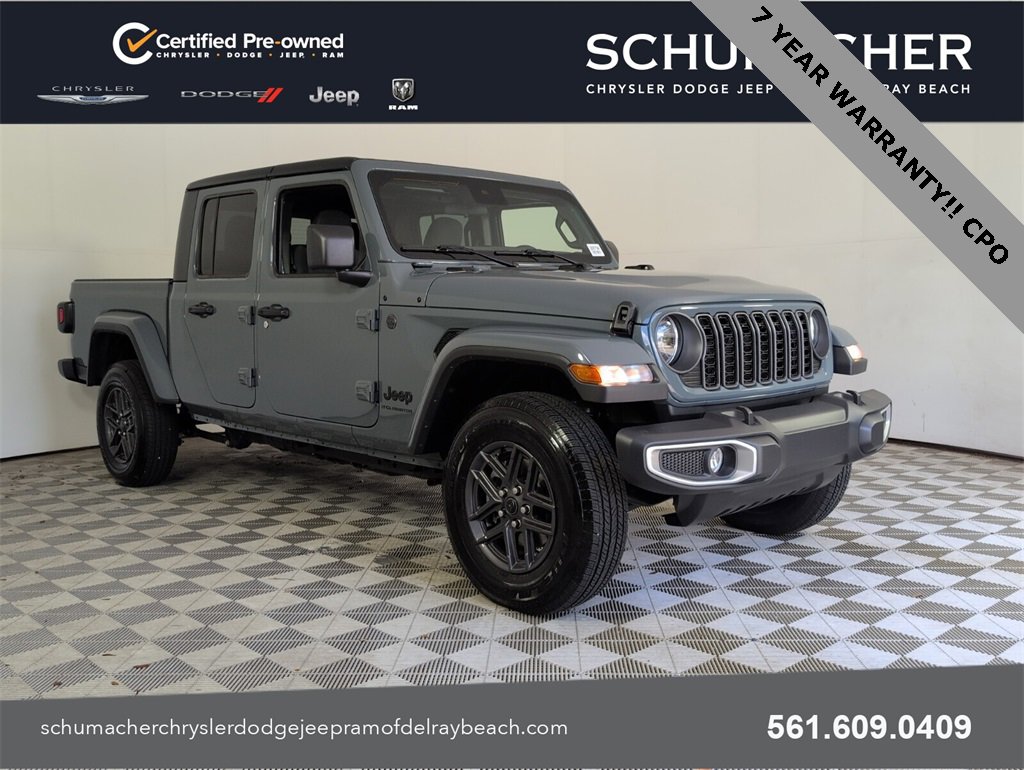 Certified 2025 Jeep Gladiator Sport