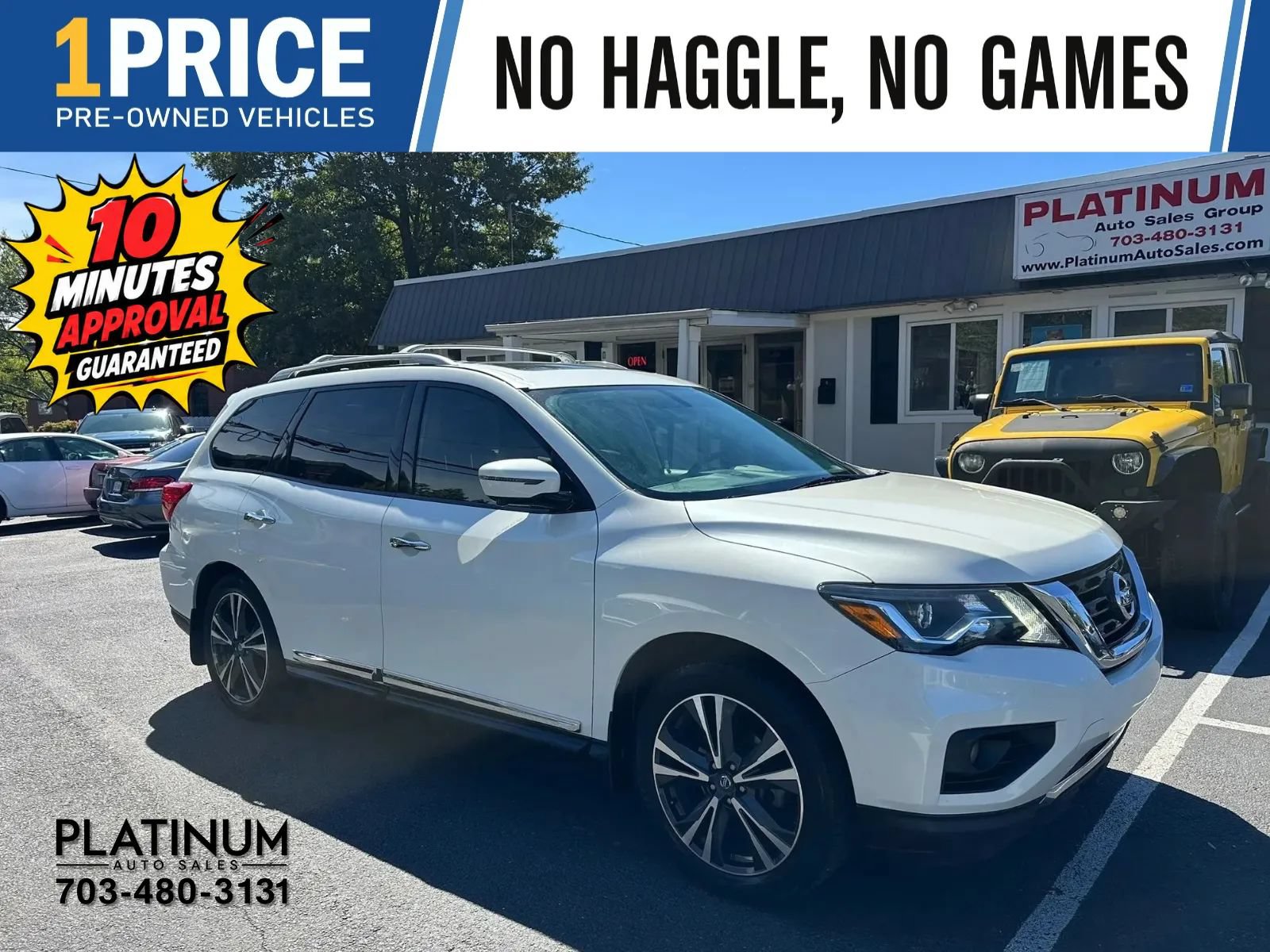 Used 2020 Nissan Pathfinder Platinum