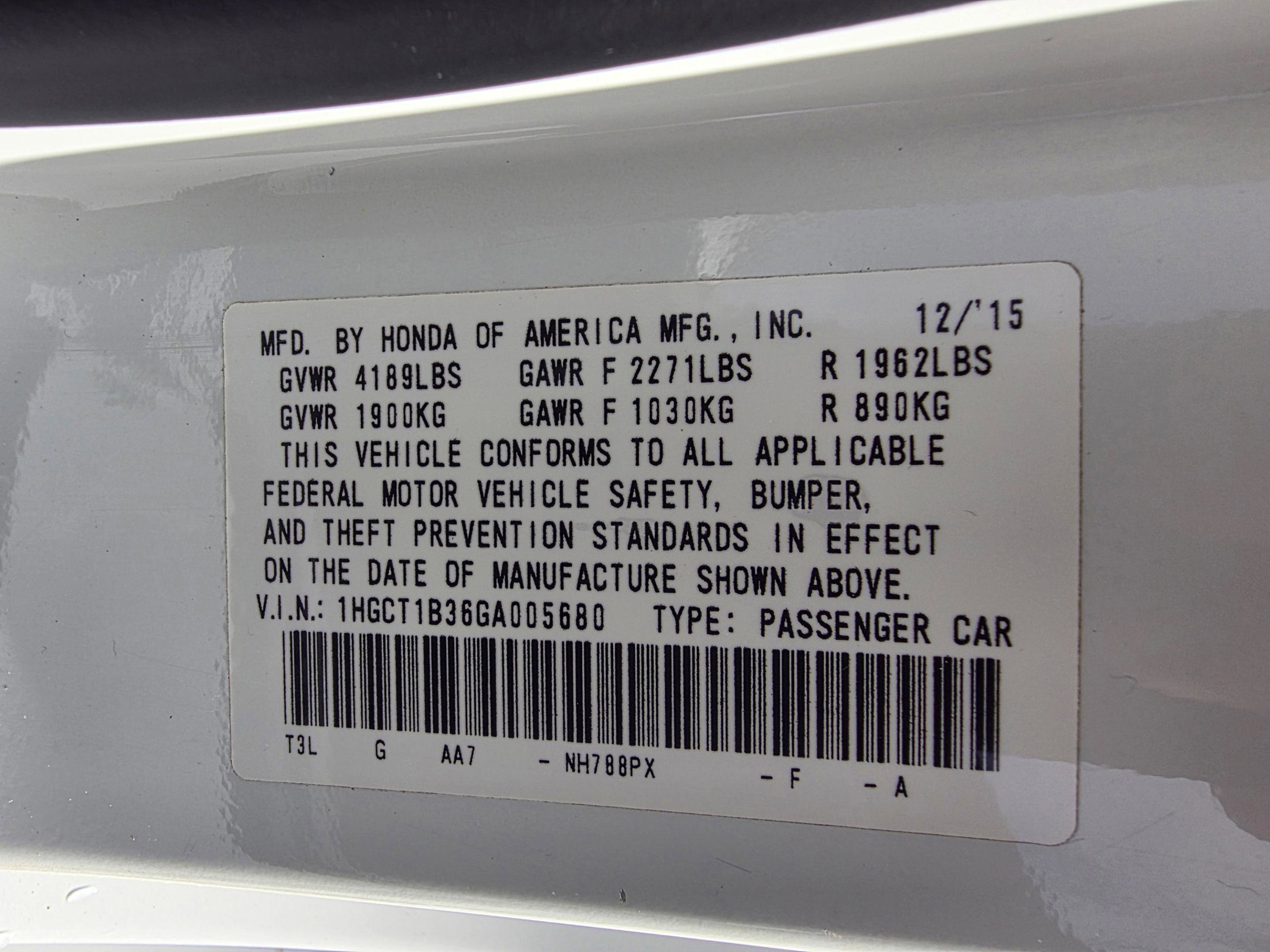 Used 2016 Honda Accord LX-S image 21