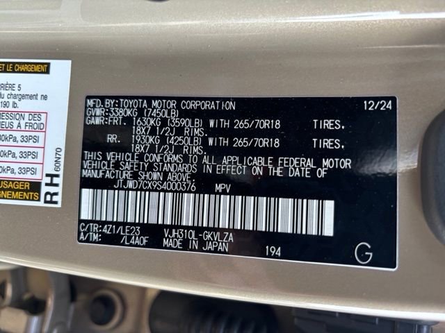Used 2025 Lexus LX 700h Overtrail AWD/4WD image 36