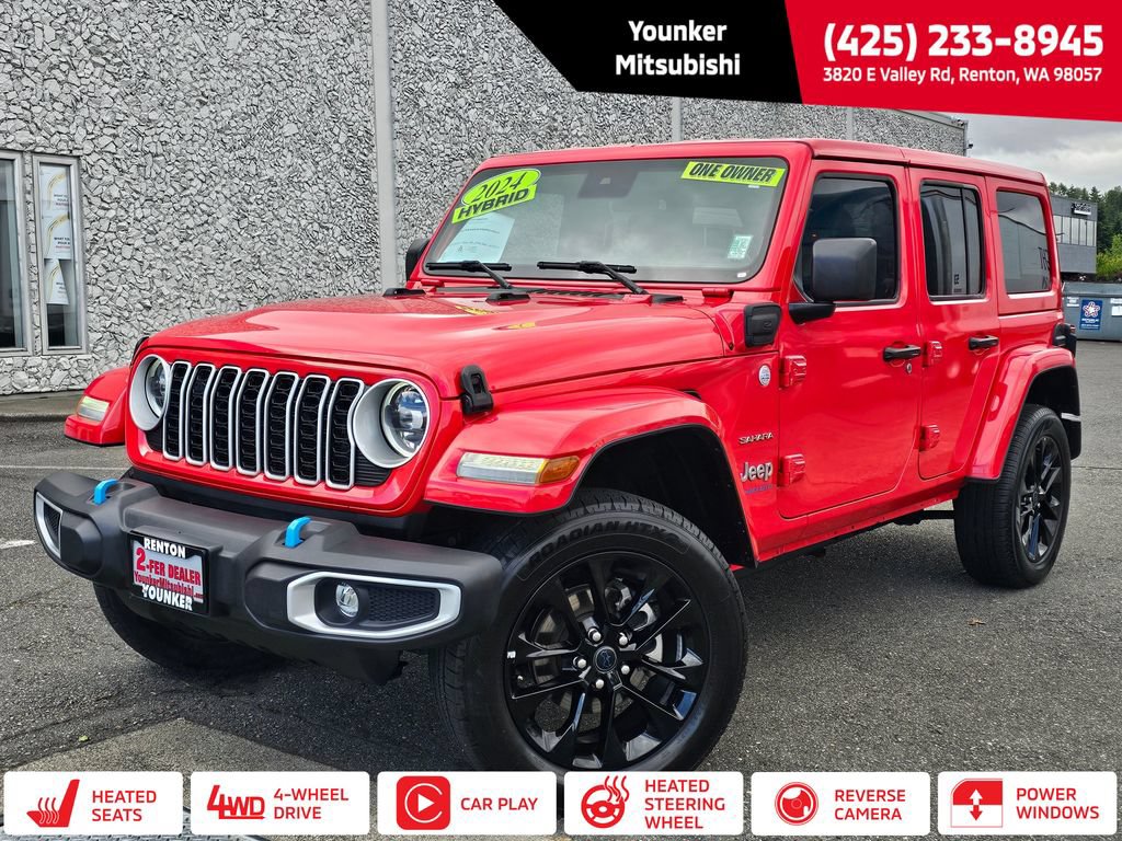 Used 2024 Jeep Wrangler Unlimited Sahara AWD/4WD image 1