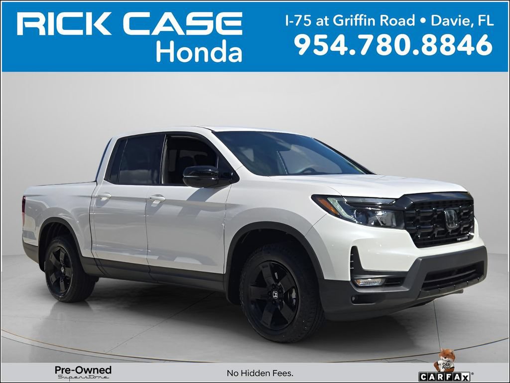 Certified 2025 Honda Ridgeline Black Edition