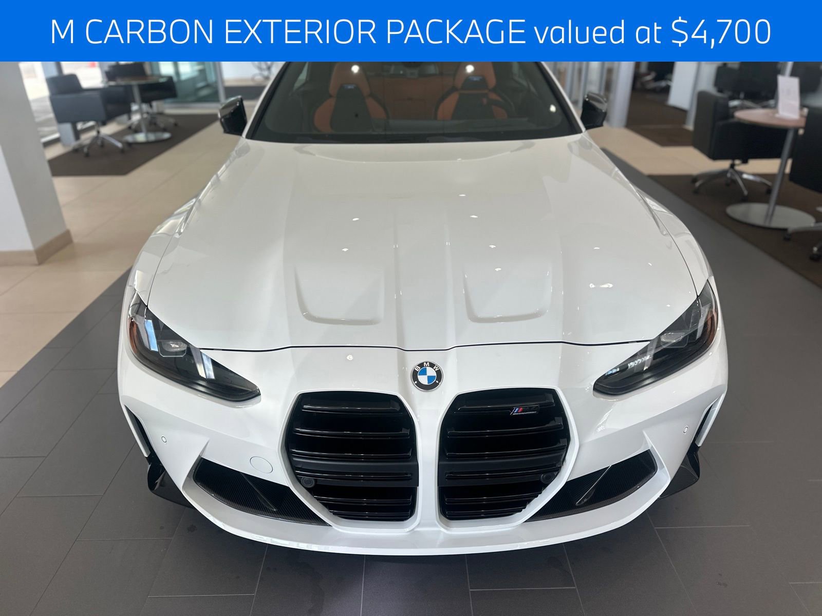 New 2026 BMW M4 xDrive Competition w/ M Carbon Exterior Package image 2