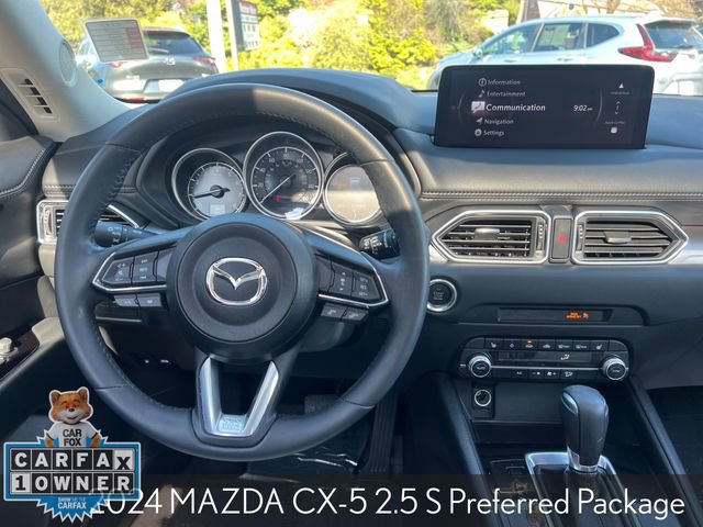 Used 2024 MAZDA CX-5 AWD 2.5 S w/ Preferred Package image 12