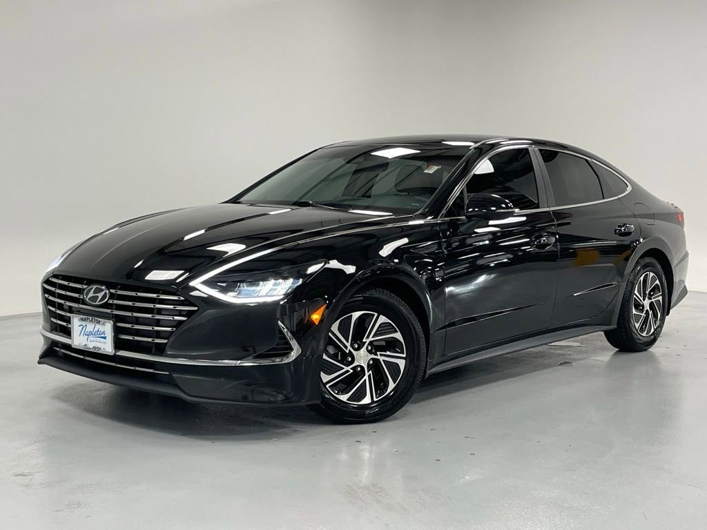 Used 2021 Hyundai Sonata Blue