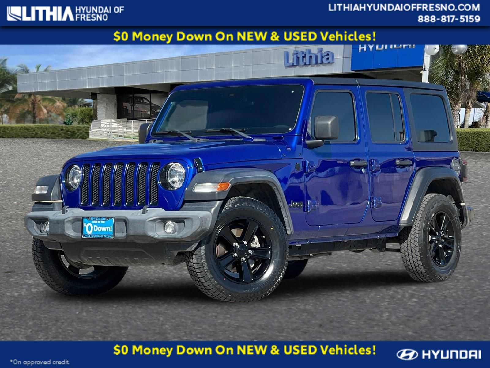 Used 2020 Jeep Wrangler Unlimited Sport
