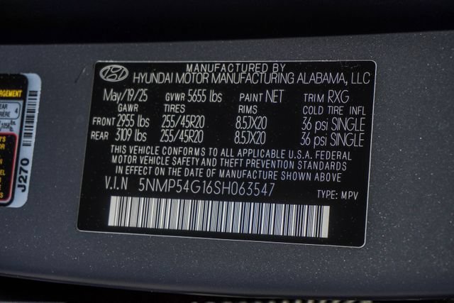 Certified 2025 Hyundai Santa Fe Calligraphy FWD image 55