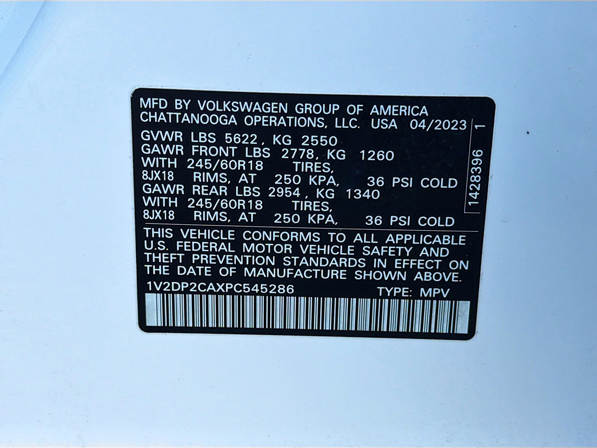 Used 2023 Volkswagen Atlas SE image 43