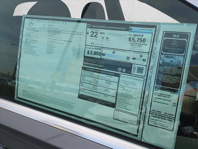New 2026 Mercedes-Benz GLE 350 4MATIC image 18