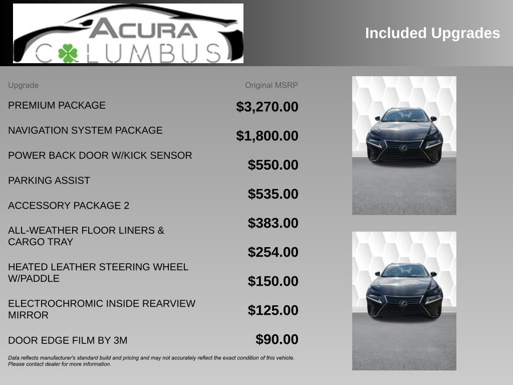 Used 2018 Lexus NX 300 AWD w/ Premium Package image 4