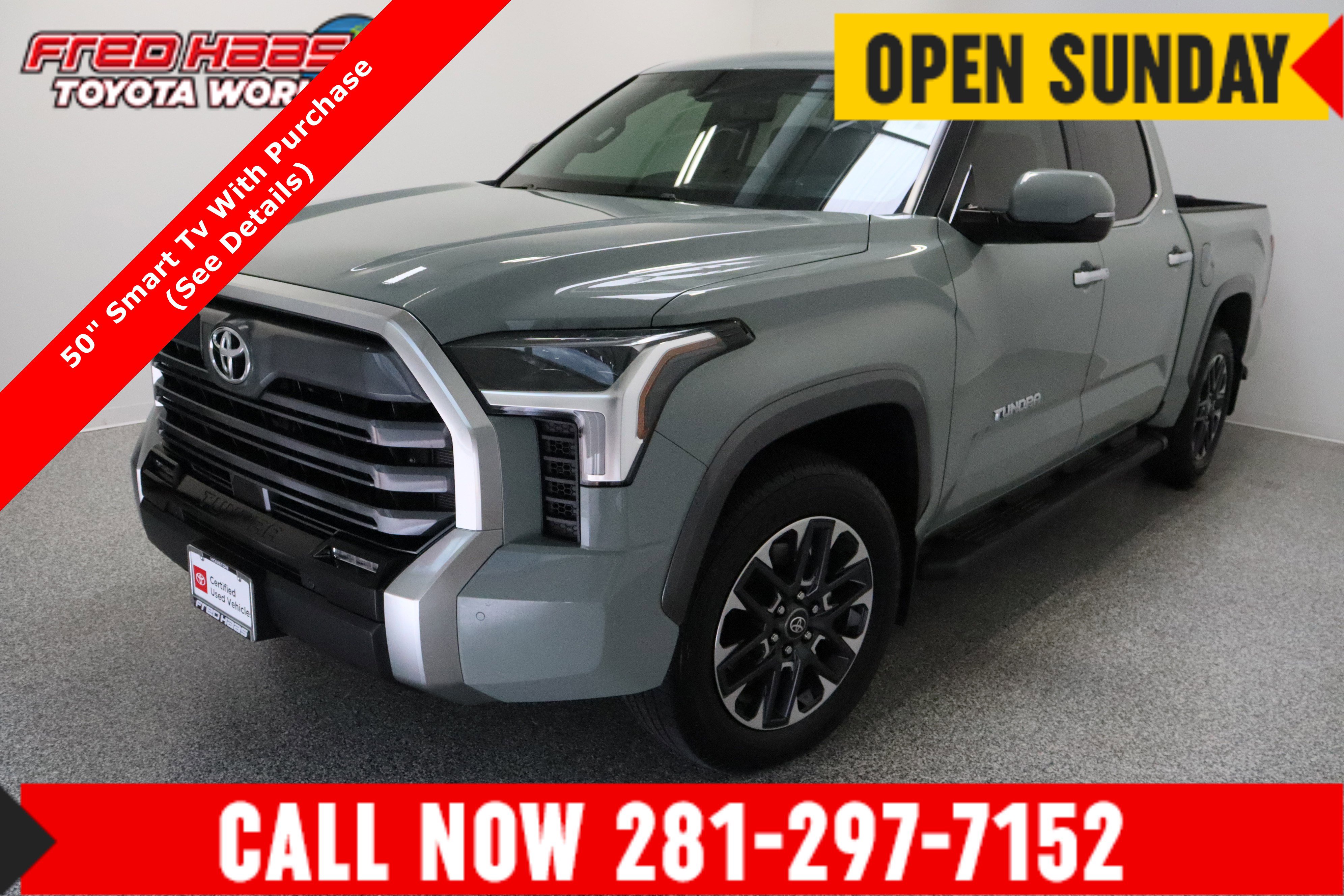 Certified 2026 Toyota Tundra Limited w/ Power Package