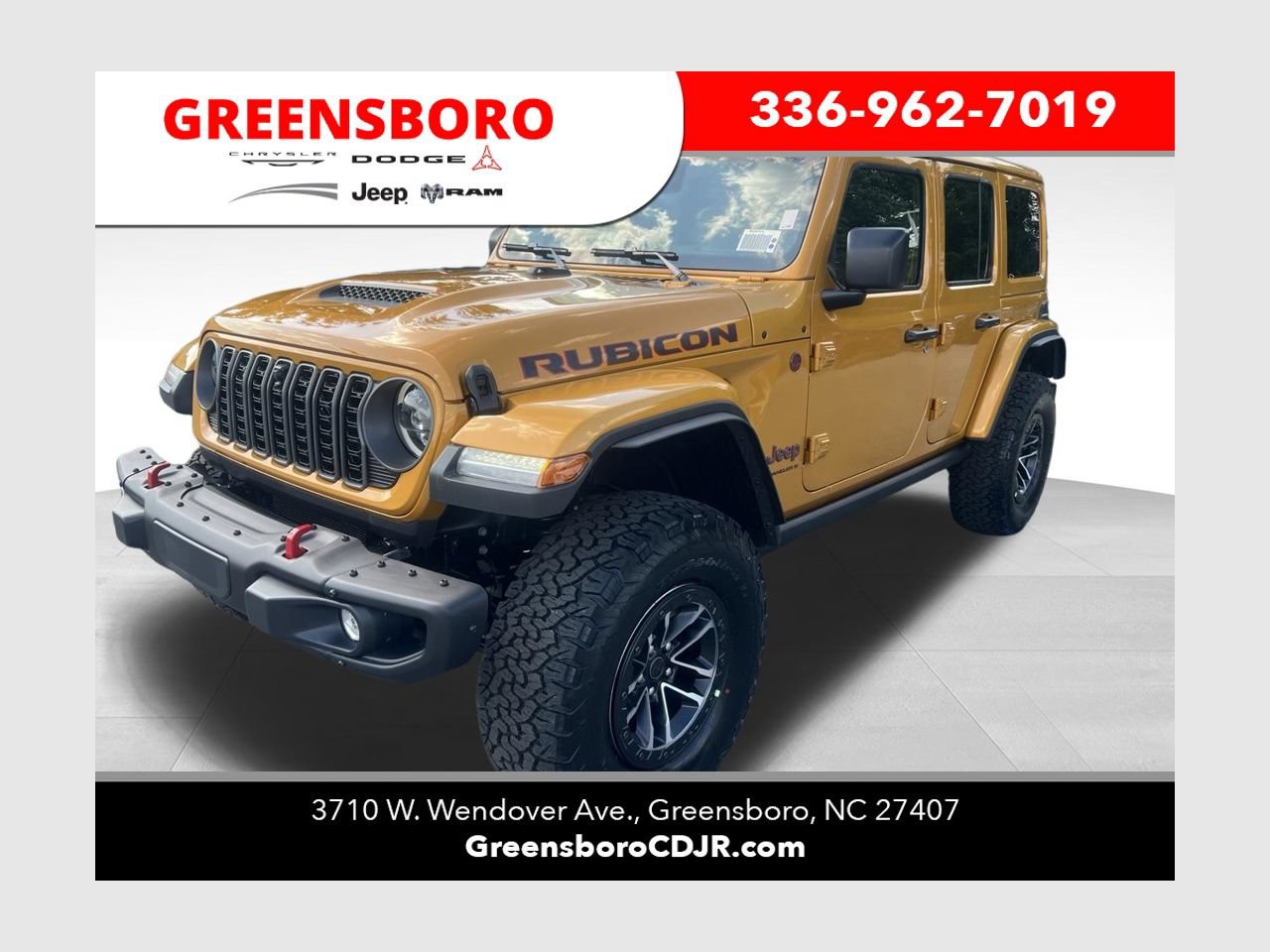 New 2026 Jeep Wrangler Unlimited Rubicon AWD/4WD image 1