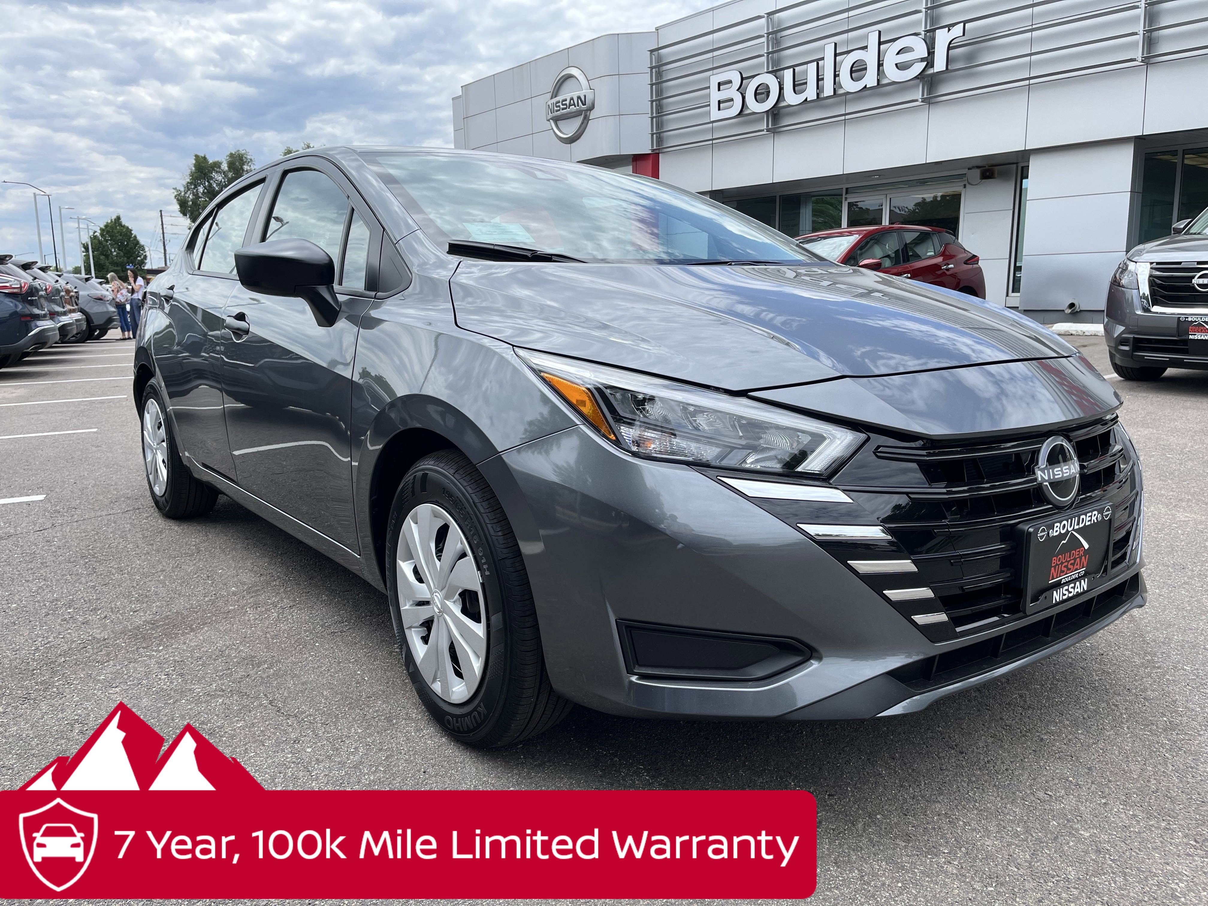 New 2025 Nissan Versa S w/ Trunk Package