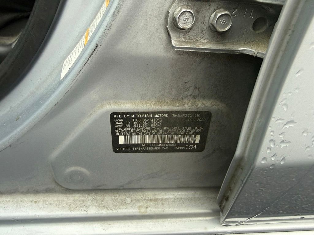 Used 2021 Mitsubishi Mirage G4 FWD image 10
