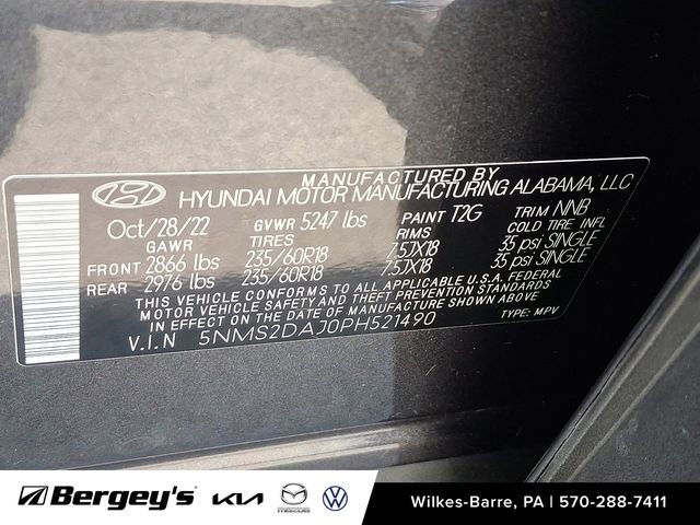 Used 2023 Hyundai Santa Fe SEL AWD/4WD image 28