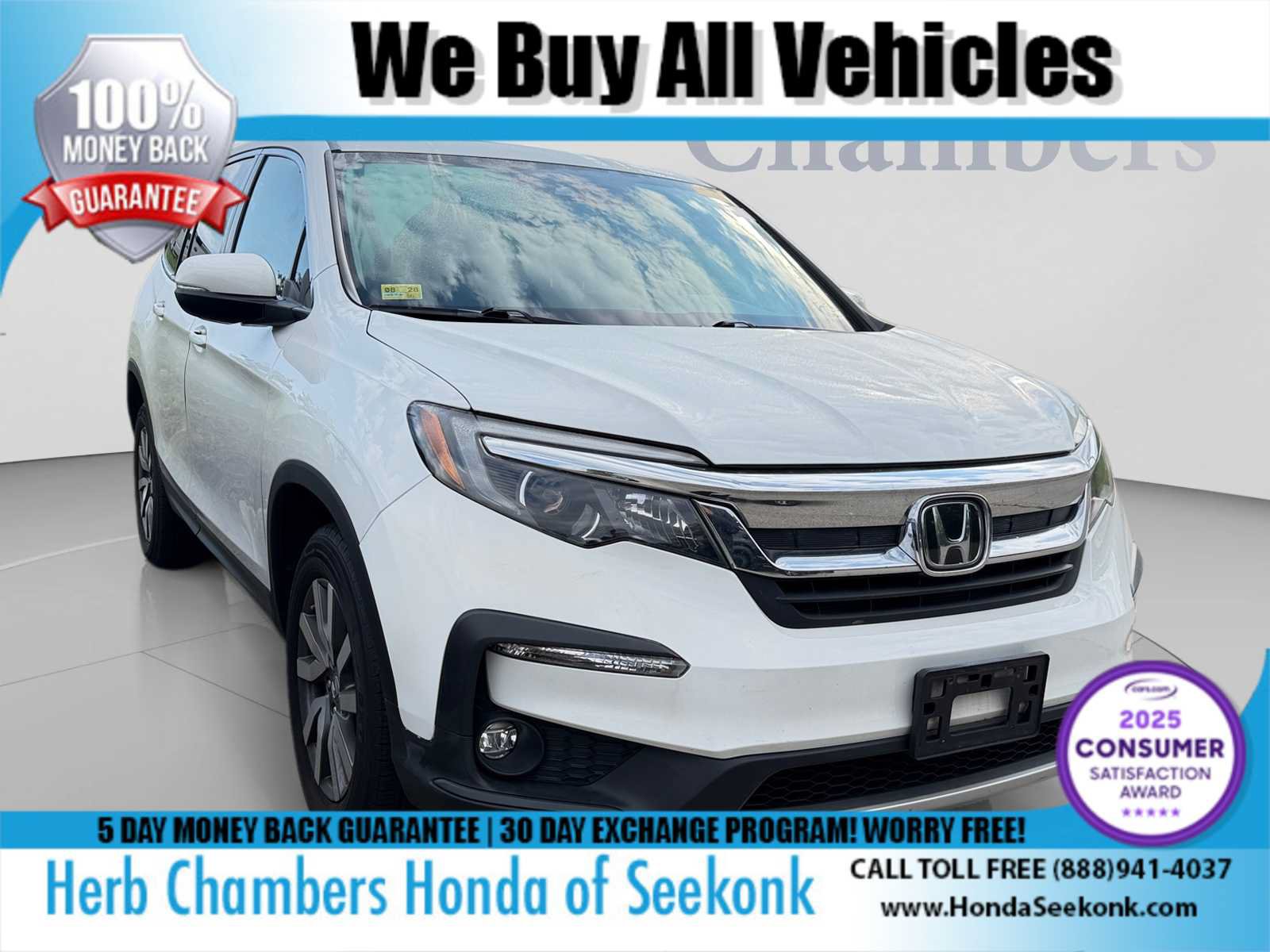 Used 2021 Honda Pilot EX-L image 10