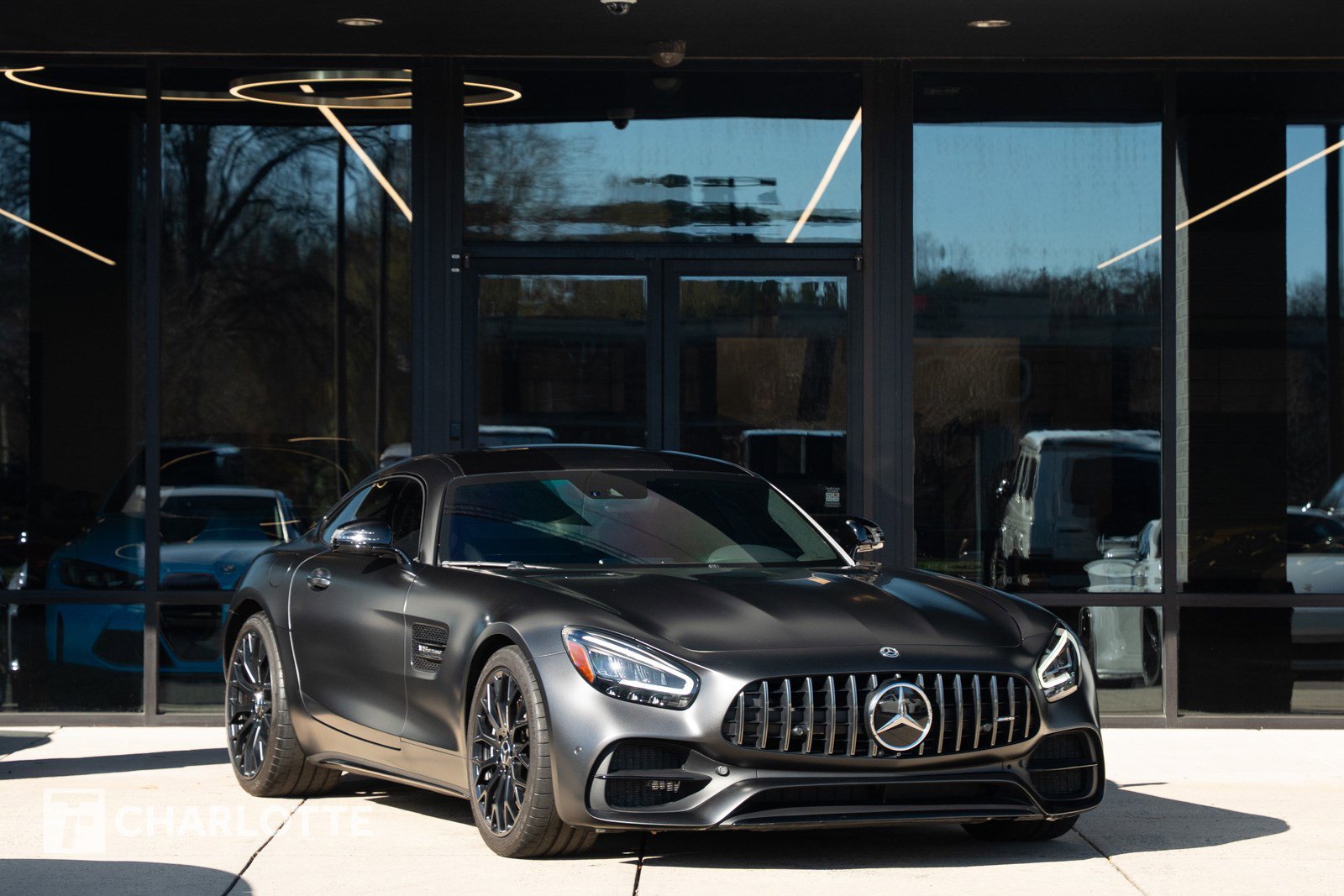 Used 2021 Mercedes-Benz AMG GT Coupe w/ GT Stealth Edition video 1