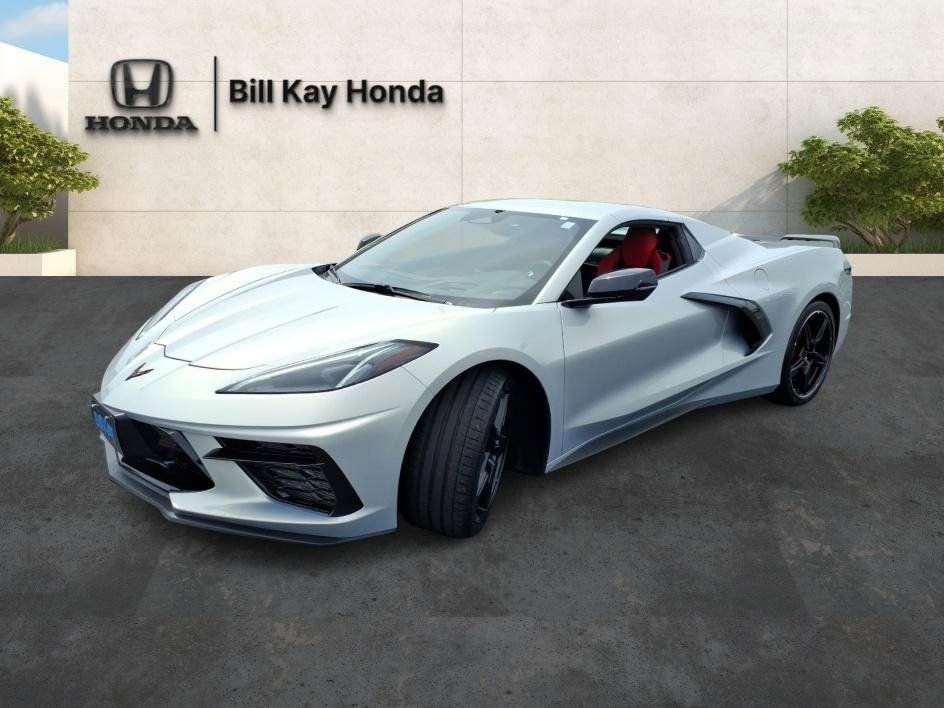 Used 2024 Chevrolet Corvette Stingray Preferred Conv w/ Z51 Performance Package RWD image 8