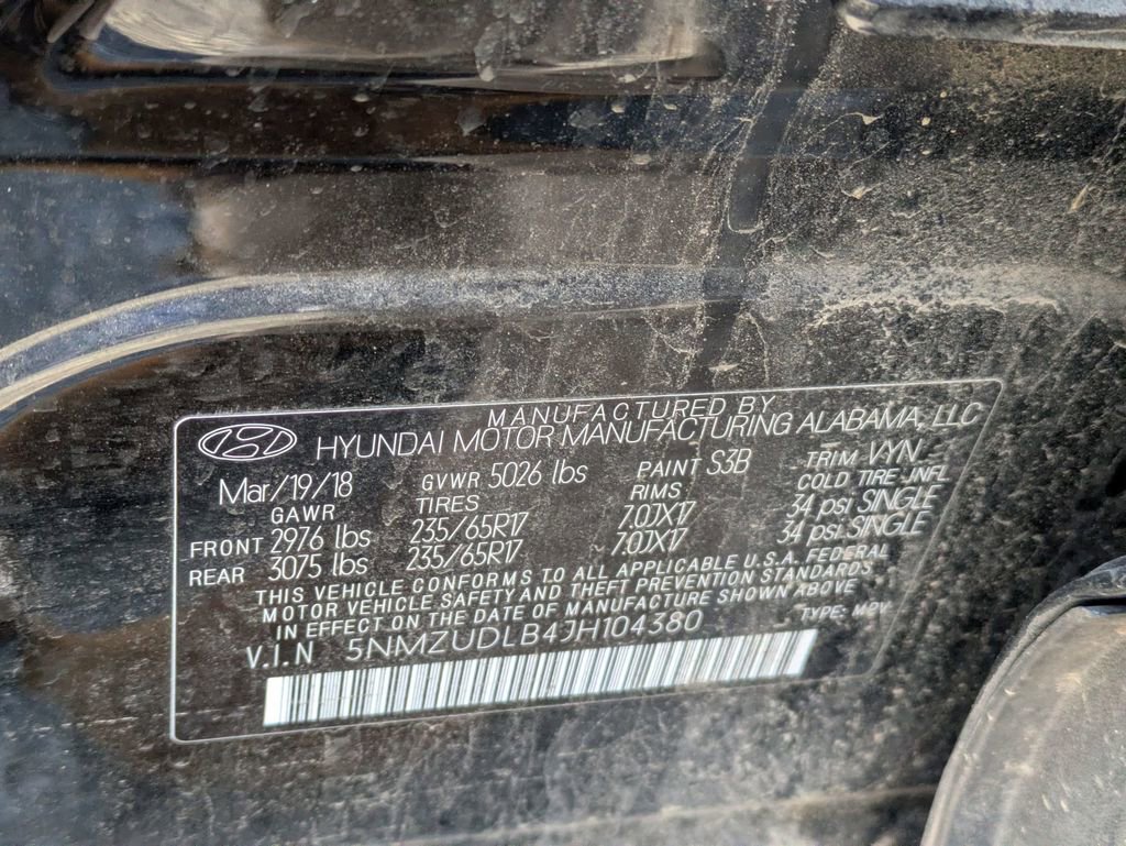 Used 2018 Hyundai Santa Fe Sport w/ 2.4L Tech Package 04 image 10