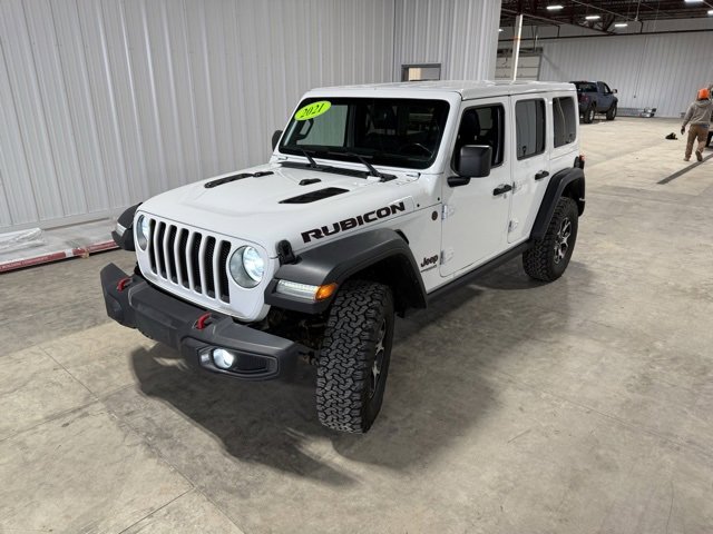Used 2021 Jeep Wrangler Unlimited Rubicon w/ Uconnect 4C Nav & Sound Group image 38